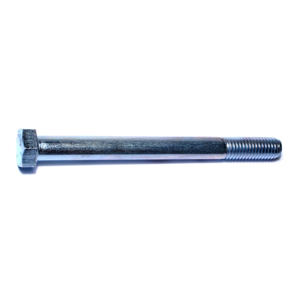 Midwest Fastener Grade 5, 1/2"-13 Hex Head Cap Screw, Zinc Plated Steel, 5-1/2 in L, 25 PK 00348 - main